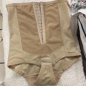 High-Waisted Tan Shapewear